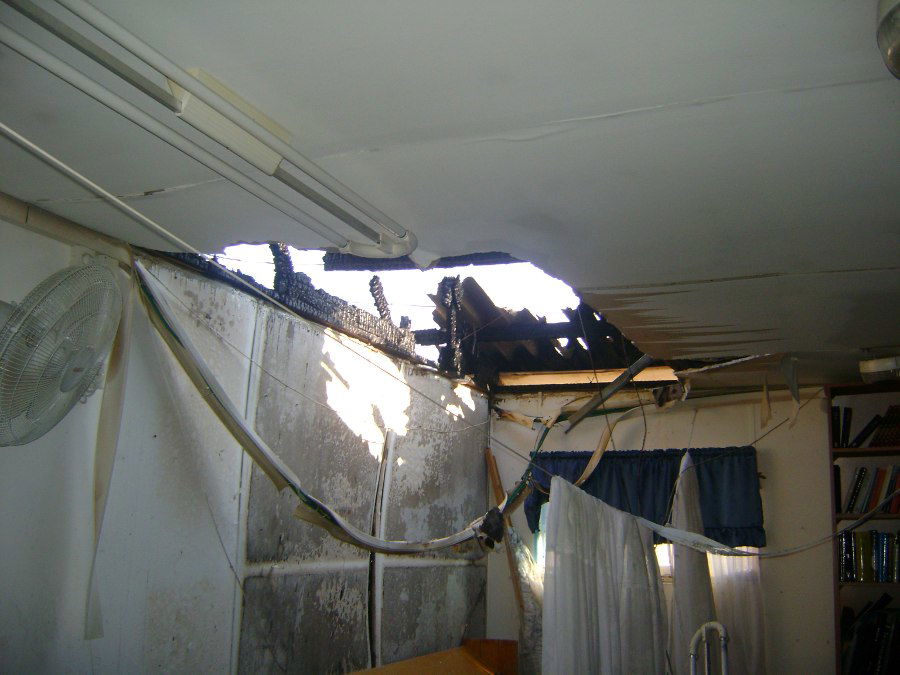 ספרי התורה עצרו את השריפה