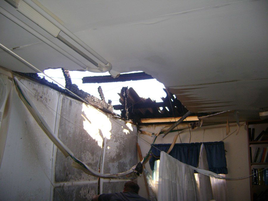 ספרי התורה עצרו את השריפה