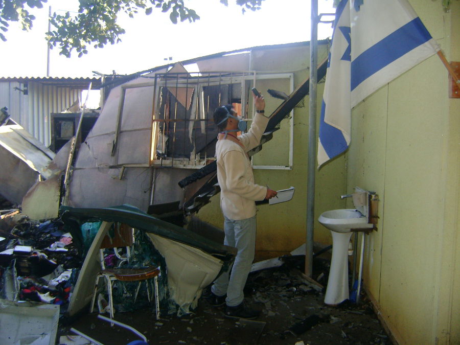 ספרי התורה עצרו את השריפה