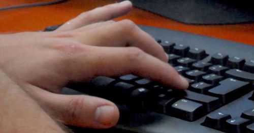 מקלדת (צילום אילוסטרציה: פלאש 90)