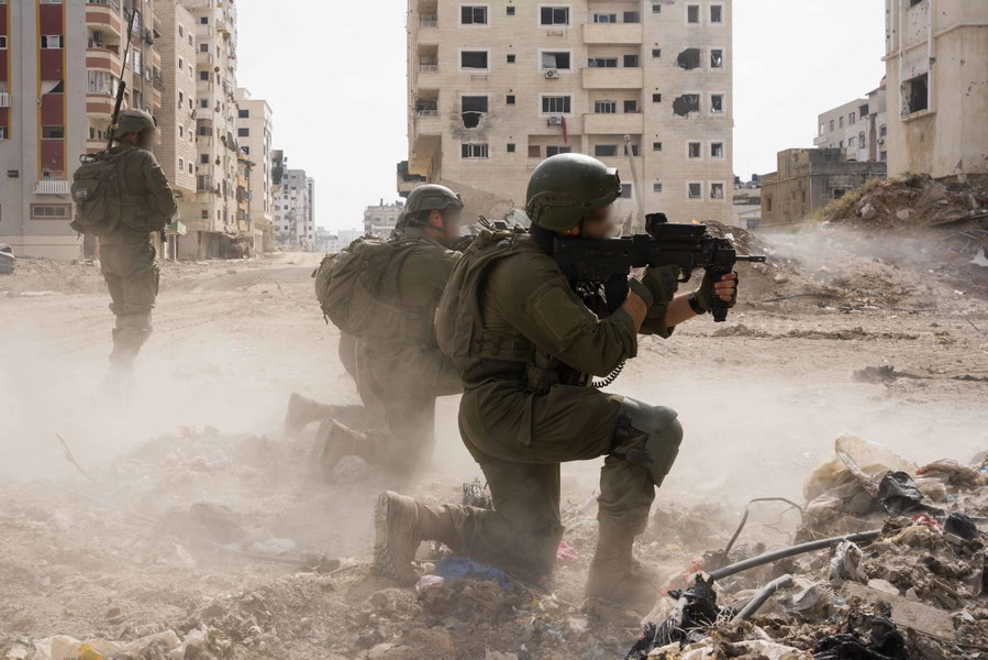 פעילות חיילי צה"ל ברצועה. אילטסרציה