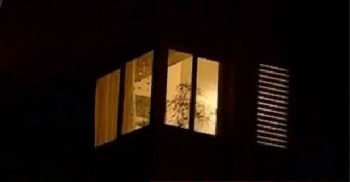 המקום בו אירע הירי (צילום מסך: ערוץ 10)