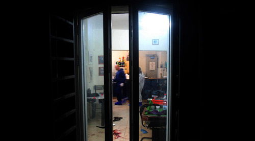 הרצח בתל-אביב, אמש (