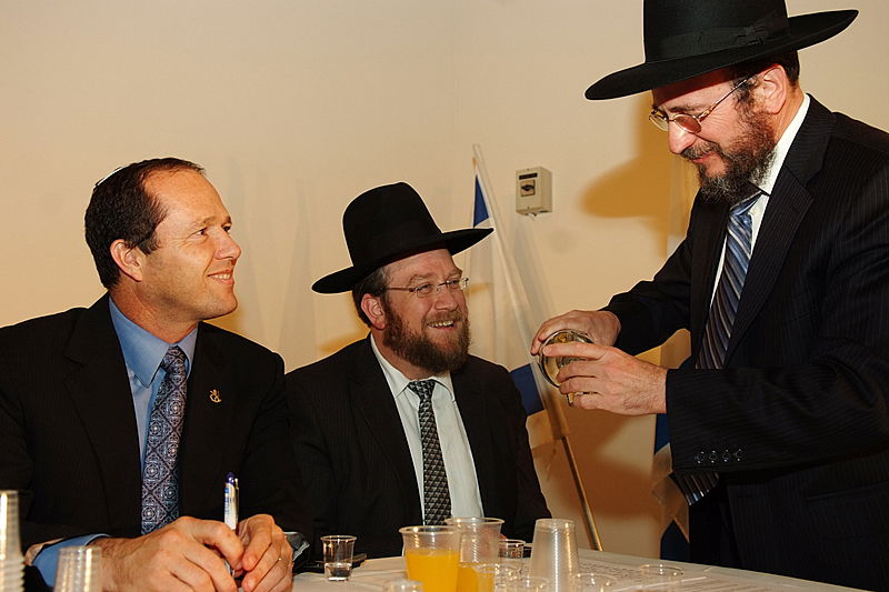 באירוע חב"די: ברקת, פינדרוס ו'לחיים'