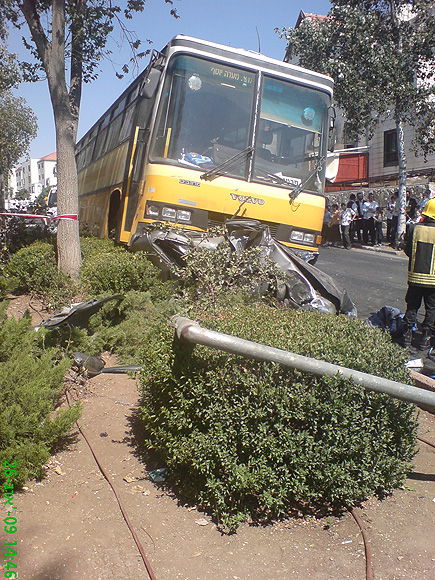 תאונה בביתר-עלית: לראות ולא להאמין