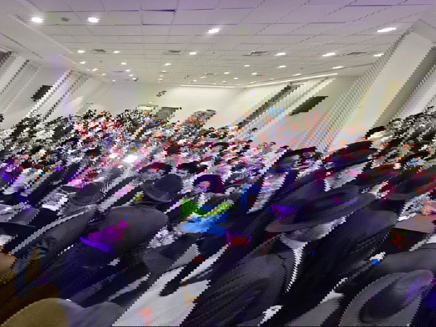 אירוע סיום זמן חורף לתלמידי הישיבות מצרפת בהשתתפות הגר"ד כהן, הגר"ד סגל והגר"י אזרחי