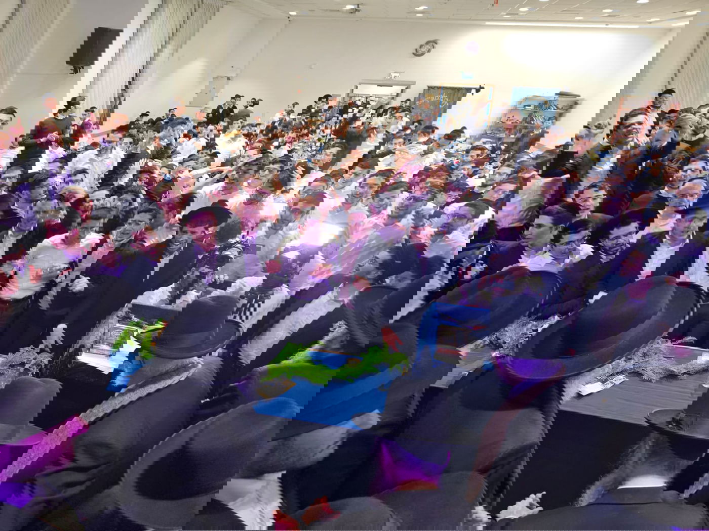 אירוע סיום זמן חורף לתלמידי הישיבות מצרפת בהשתתפות הגר"ד כהן, הגר"ד סגל והגר"י אזרחי