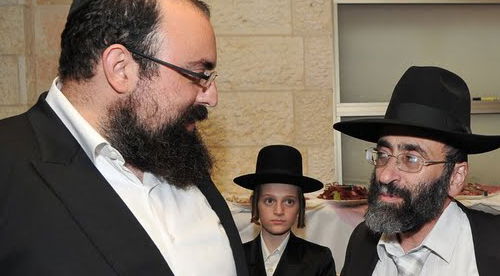 יוסי אליטוב ויעקב ריבלין, בסוכה