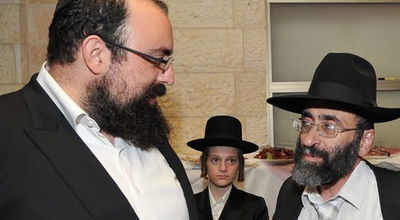 יוסי אליטוב ויעקב ריבלין, בסוכה