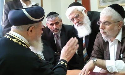 הגר"ע במעשיהו, השבוע (צילום בלעדי: כיכר השבת)