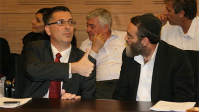 שר החינוך גדעון סער.