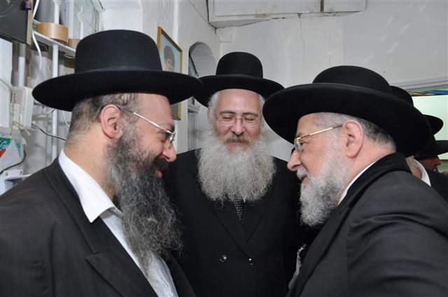 הרב לאו ובנו אצל הגרי"ש אלישיב
