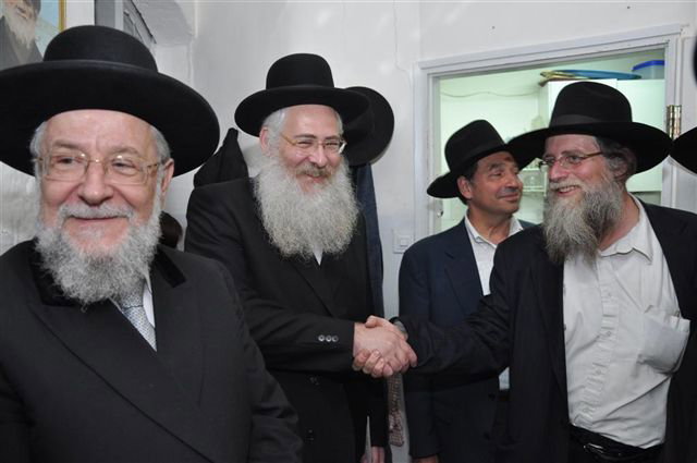 הרב לאו ובנו אצל הגרי"ש אלישיב