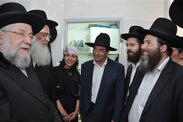 הרב לאו ובנו אצל הגרי"ש אלישיב