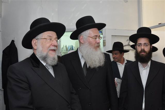 הרב לאו ובנו אצל הגרי"ש אלישיב