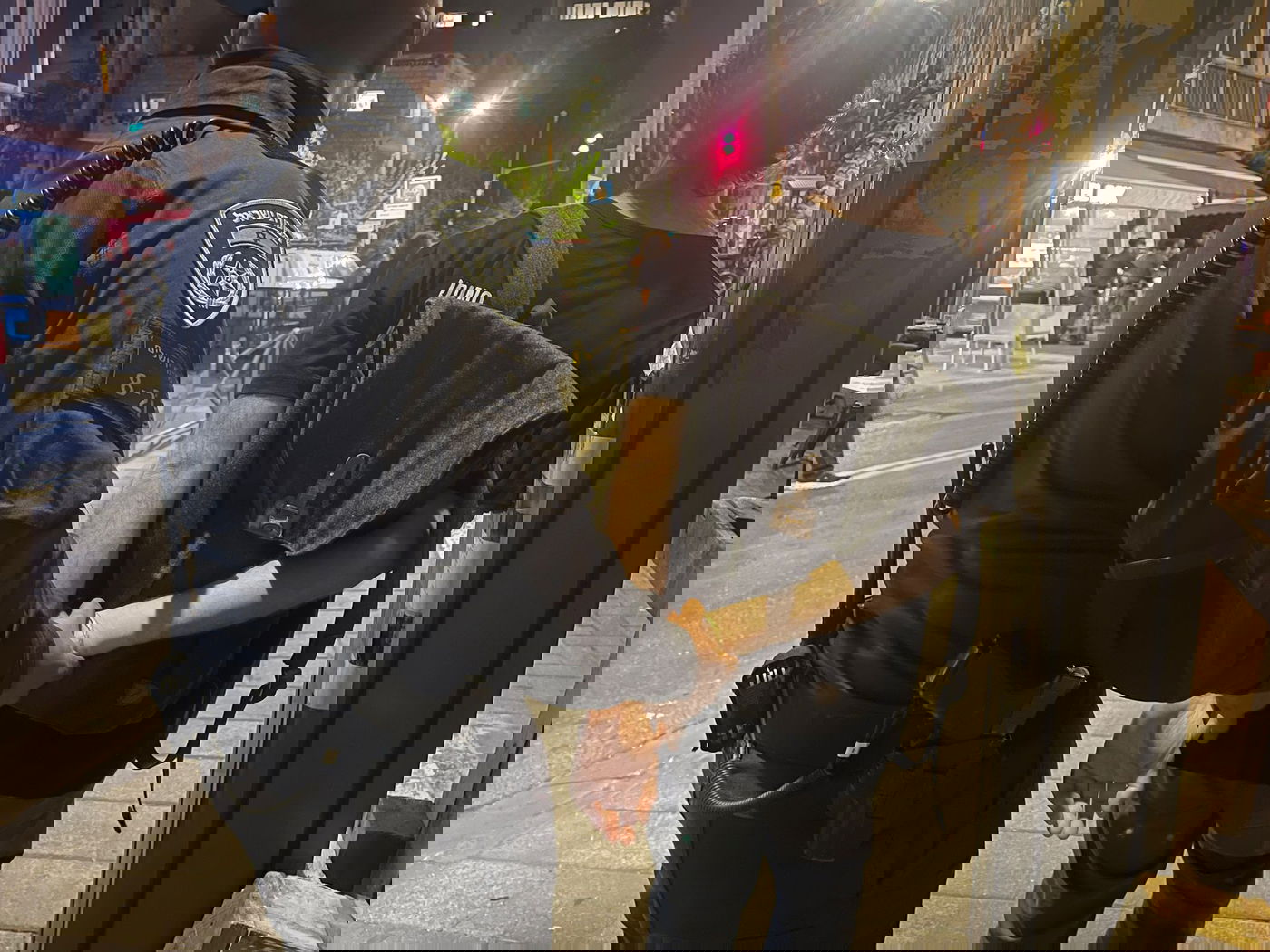 מעצר מפגין בירושלים