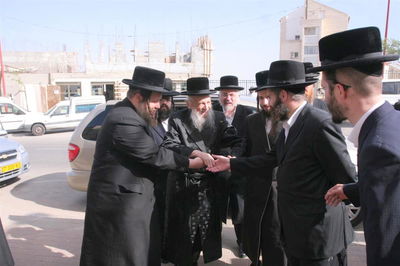 כ"ק האדמו"ר מסערט ויז´ניץ בתל ציון