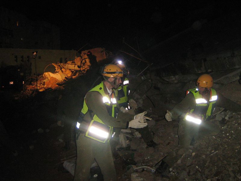 פיקוד העורף וזק"א בתרגיל משותף