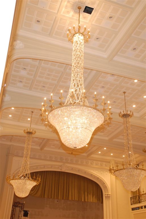 אולם הפאר שבנה האדמו"ר מסאטמר