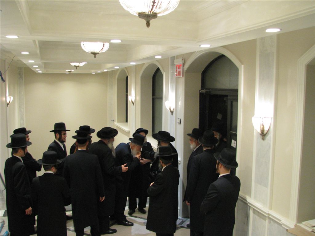 אולם הפאר שבנה האדמו"ר מסאטמר