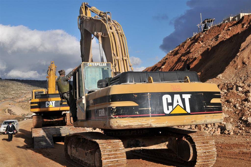 צפו בתיעוד: הקפאת הבניה בביתר הביאה לעימות אלים