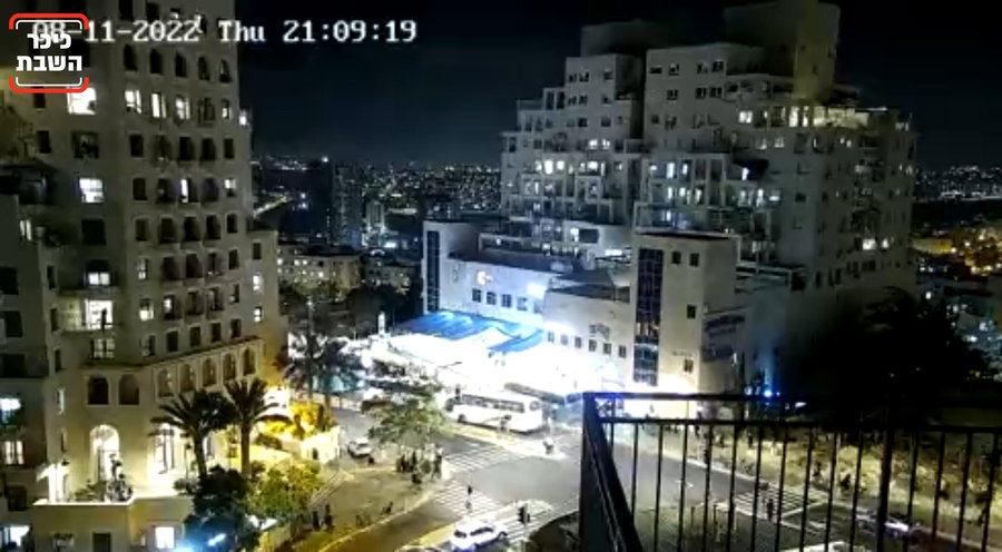 צפו: כך הדרדר האוטובוס ברחוב שמגר