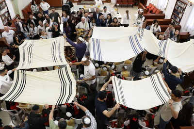 בטקס קבלת סידור