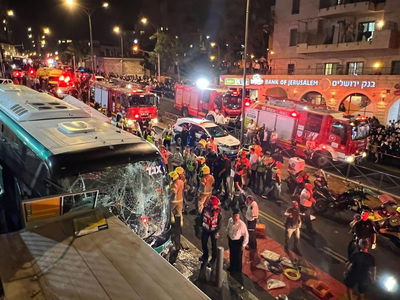 זירת האסון הקשה ברחוב שמגר בירושלים