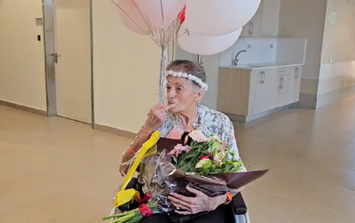 אלמה אברהם חגגה היום יום הולדת