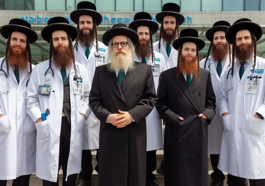 קבוצה של סטודנטים חרדיים לרפואה? זו כבר לא אגדה
