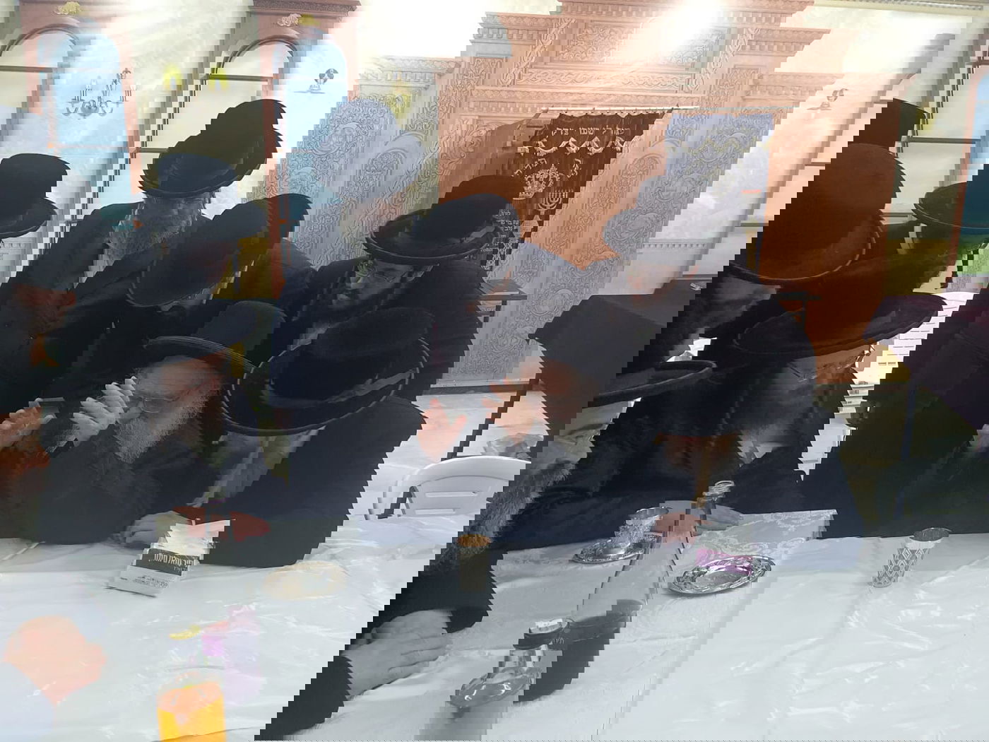 גאב"ד מאקאווא בביקור בספינקא בית שמש