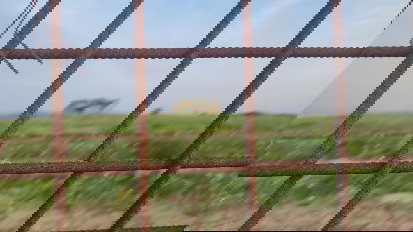 חירבת כפר רות החלק מעבר לגדר המערכת