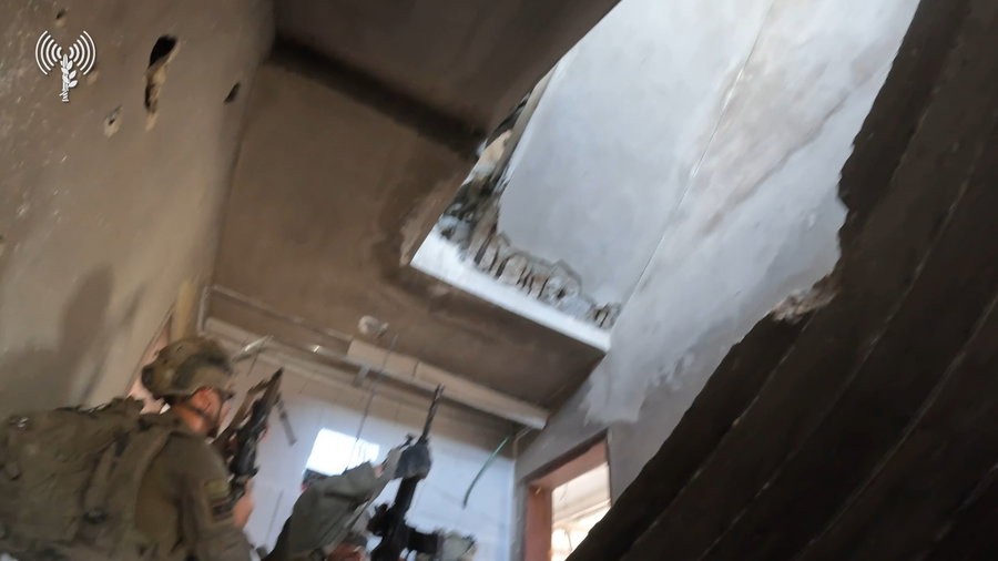 תיעוד מפעילות לוחמי צוות הקרב  של חטיבה 7