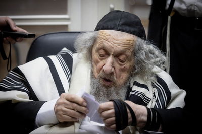 ראש הישיבה הגר"ד לנדו