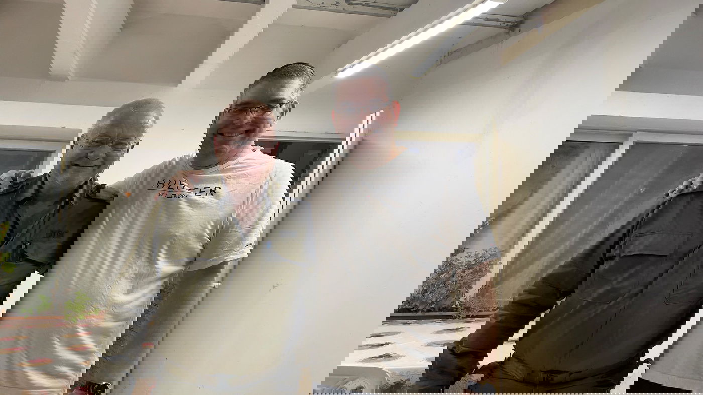 רפאל חיון עם האלוף ישראל זיו