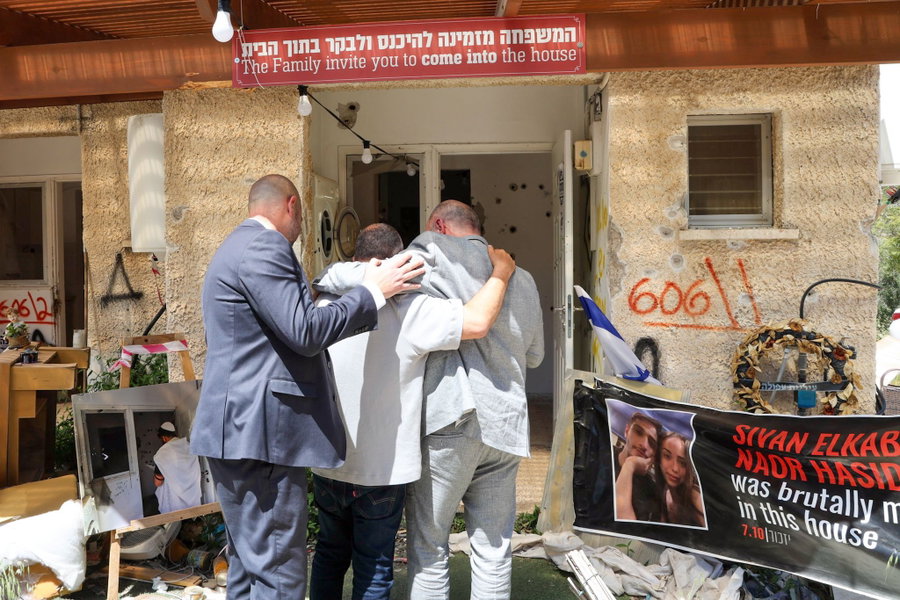 כשאביו של הנטבח ביקש שיכריזו "עם ישראל חי" בכפר עזה