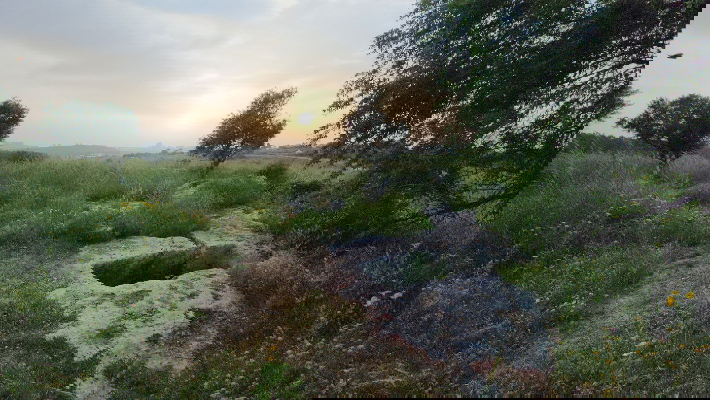 שרידי מקווה טהרה בחירבת כפר רות