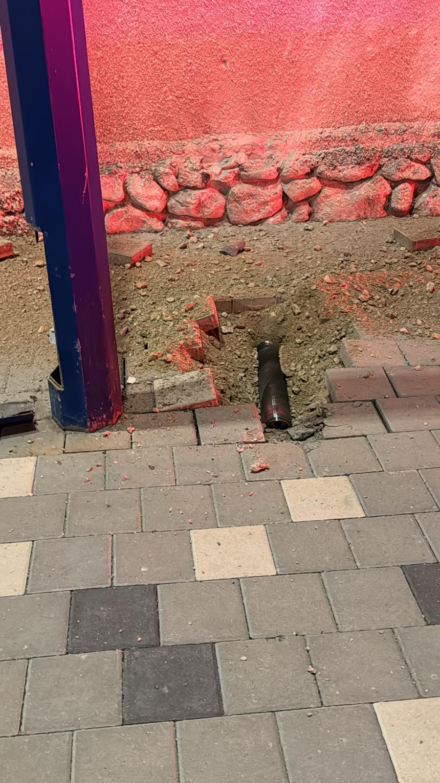 הנפילה בשדרות 