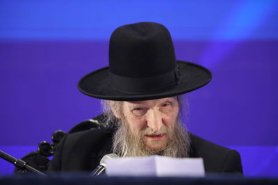 הגר"ד סגל נואם באירוע