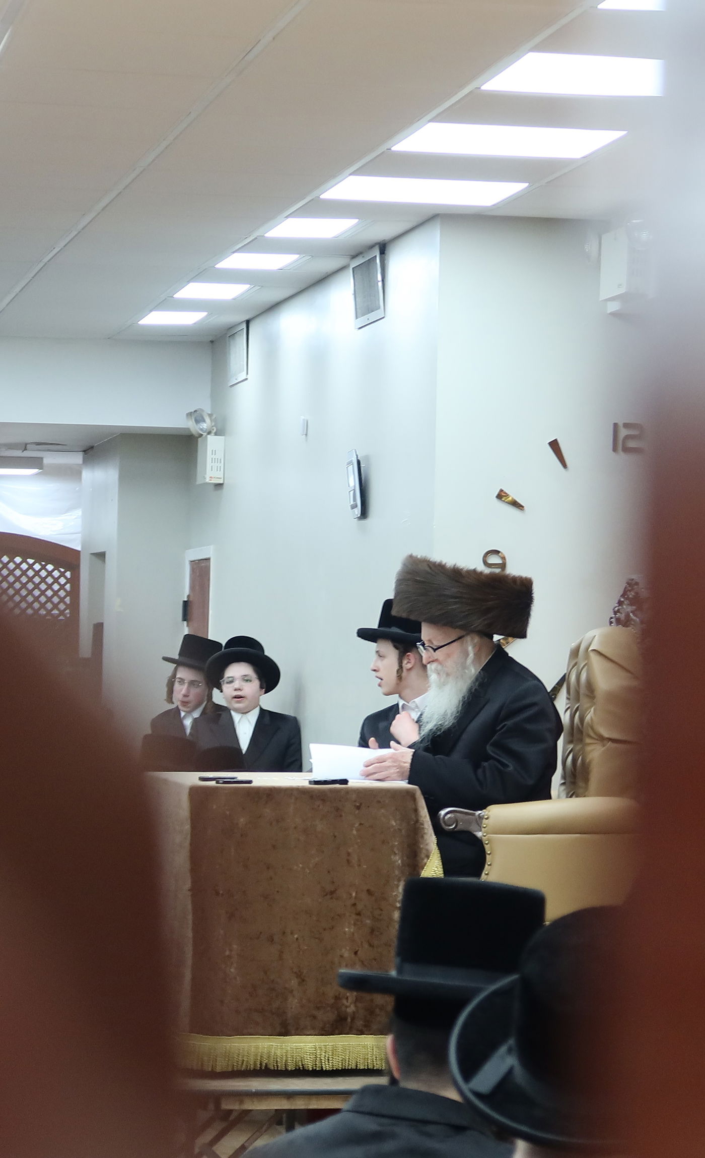 שמחת נשואי נכדת האדמו"ר מסערדאהלי בבארא פארק 