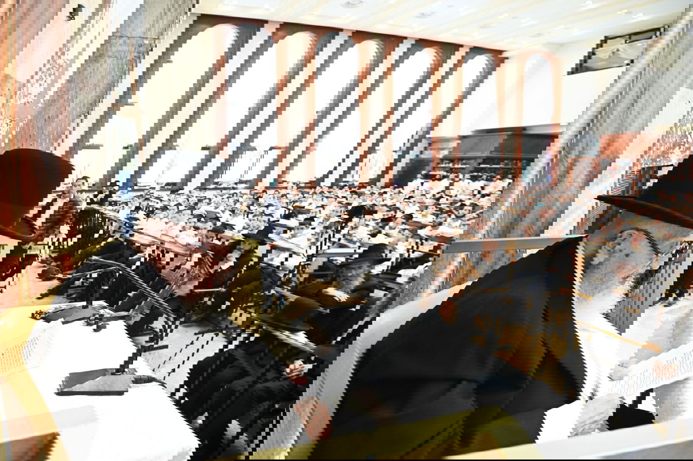 הגרמ"צ ברגמן בבית מדרש עליון