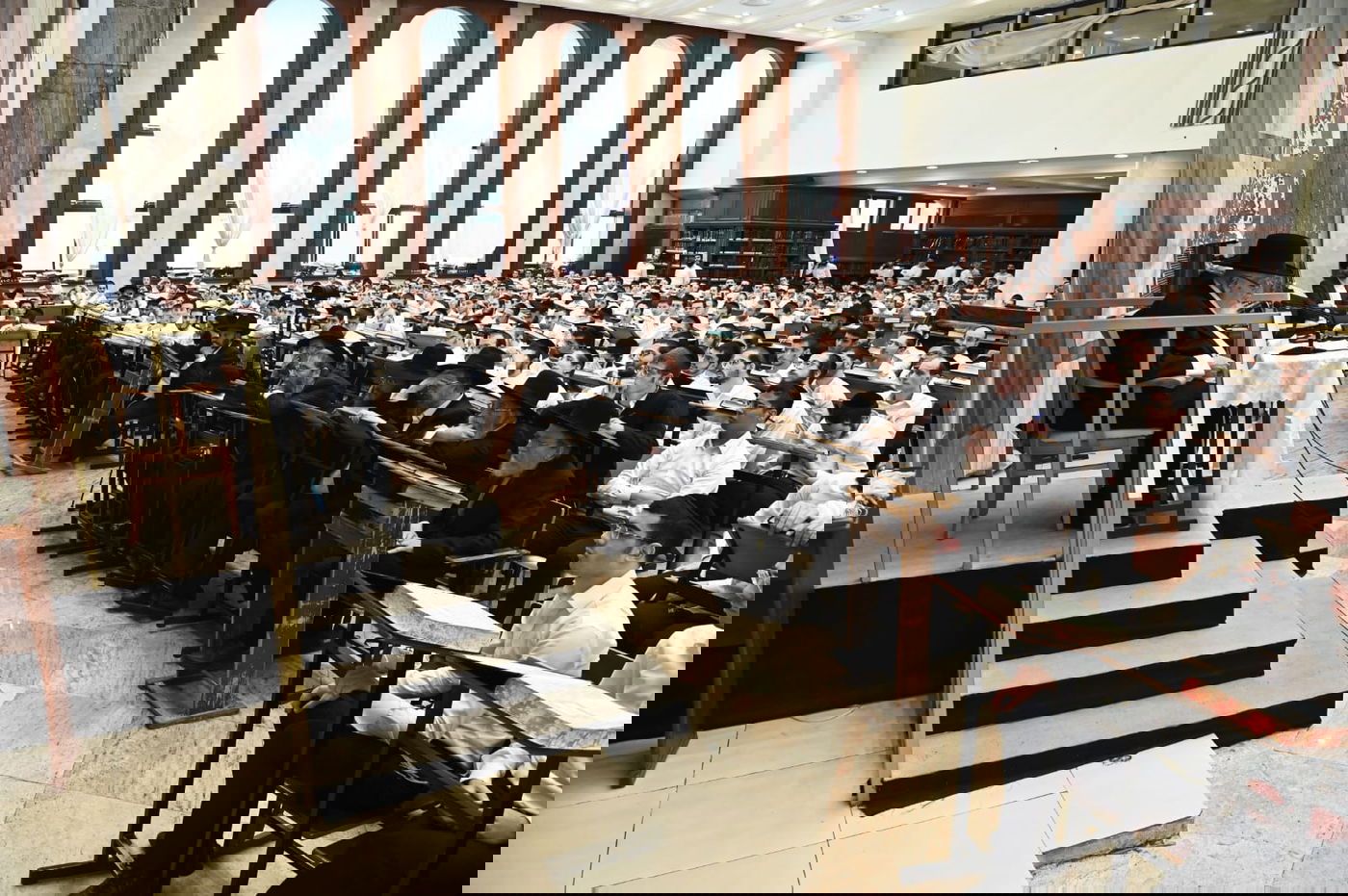 הגרמ"צ ברגמן בבית מדרש עליון