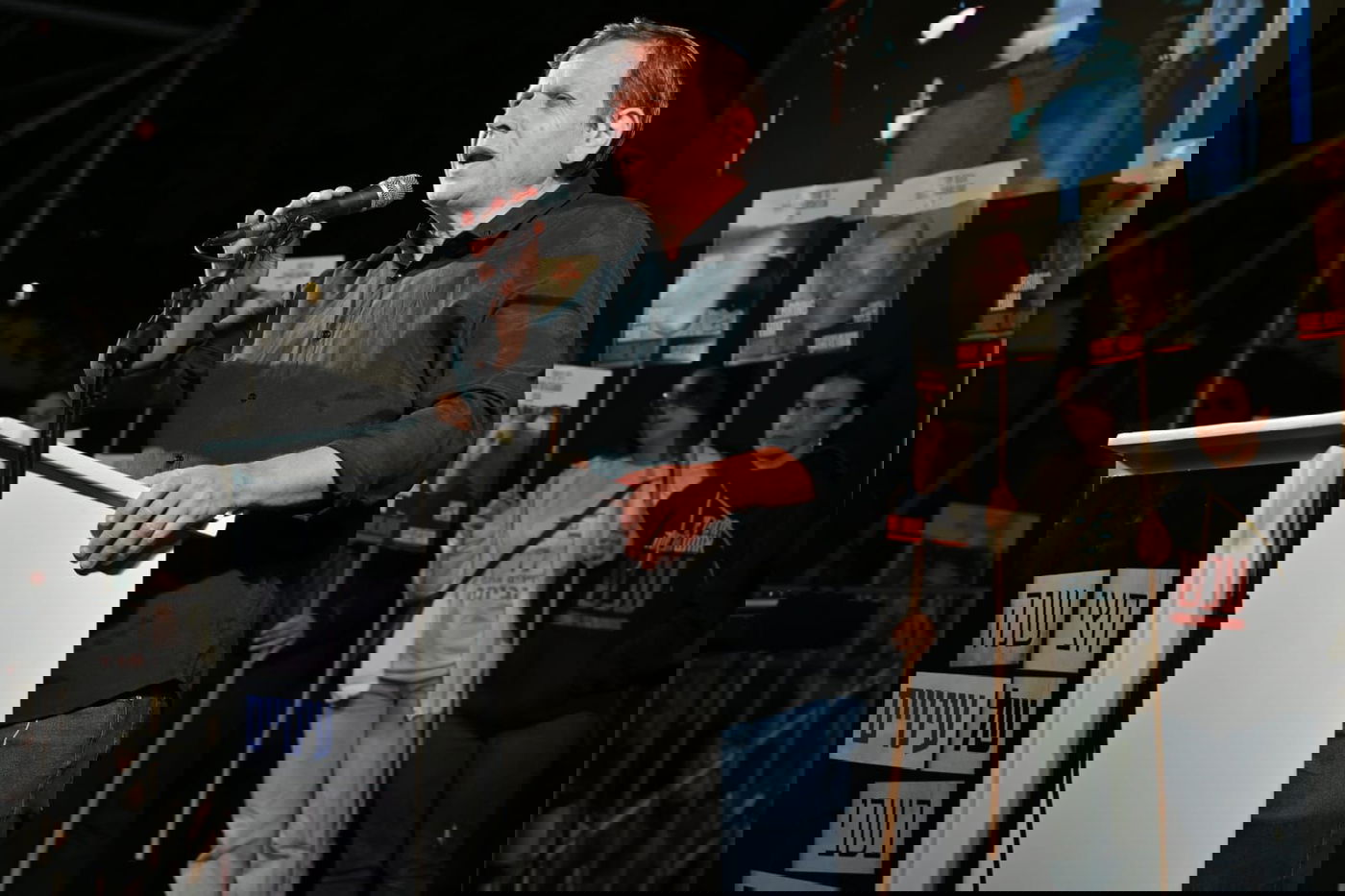 חגי לובר בעצרת