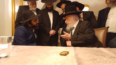 הינוקא עם הגרב"ד