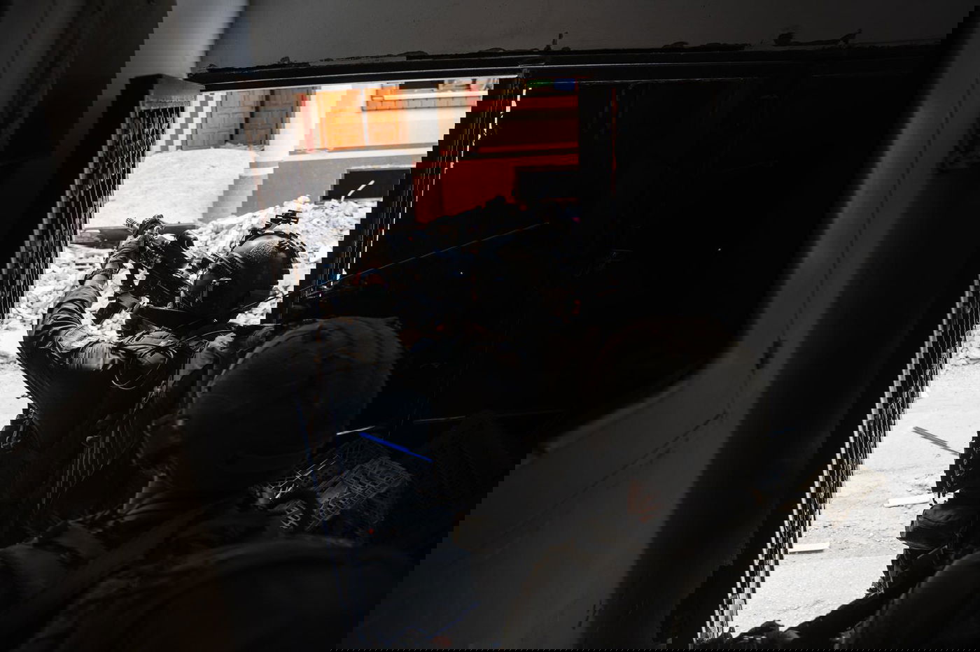 פעילות הלוחמים בעזה