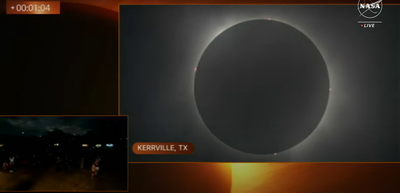 ליקוי החמה במדינת טקסס