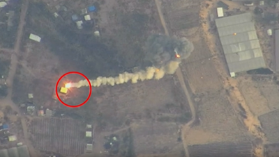 צפו: כך חמאס משגר טילים לעוטף מחאן יונס - והתקיפה