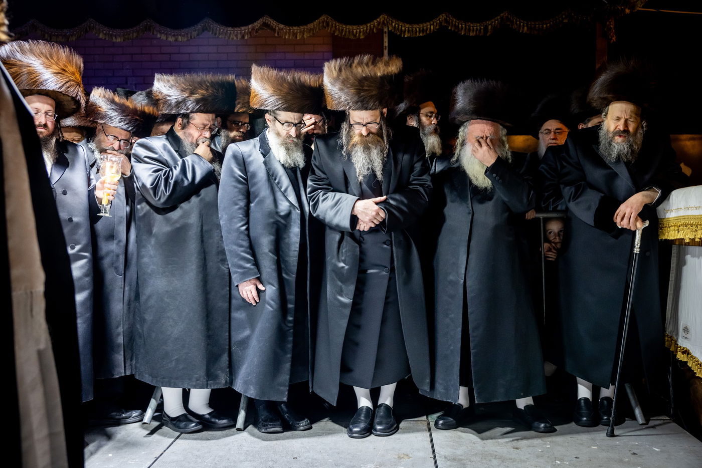 חתונת נכדת האדמו"ר מבאבוב 45: הילדים פיזזו עם הדמיית בית המדרש החדש