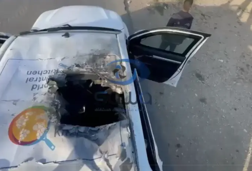 הרכב שחורר על ידי ישראל