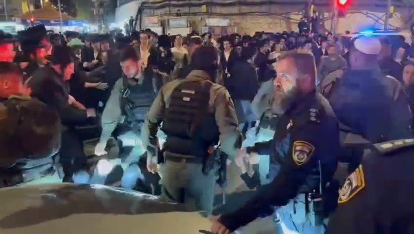 ההפנה האלימה בצומת בר אילן